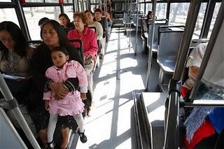 autobusy dla kobiet - Gwatemala- molestowanie seksualne