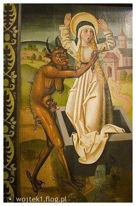 erotyzm: diabeł z ołtarza św. Jana Jałmużnika